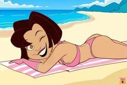 trudy_proud, disney, disney_channel, the_proud_family, hunnyhive(artist)