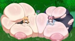 gardenia_(pokemon), rosa_(pokemon), game_freak, nintendo, pokemon