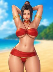 azula, avatar_the_last_airbender, rgomez007, amber_eyes, armlet