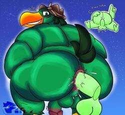 anonymous_male, hal_(angry_birds), angry_birds, fireguardz, anal_sex