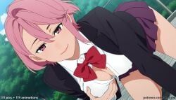 shiratori_aira_(dandadan), dandadan, patreon, veyluna, 1girl