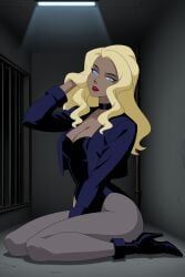 black_canary, dc_comics, patreon, digitalwaifugallery, 1girls