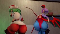 lilith_aensland, marina_liteyears, capcom, darkstalkers, mischief_makers