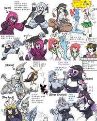 alessi, cream_(jjba), geb_(jjba), horus_(jjba), iggy_(jjba)