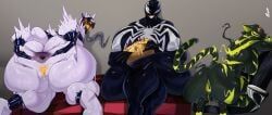 anti-she-venom, anti-venom, sleeper, venom_(marvel), marvel