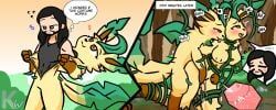 eeveelution, generation_4_pokemon, leafeon, pokemon_(species), nintendo