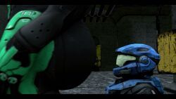 female_spartan_(halo), spartan_(halo), halo_(game), donkboy, 1boy