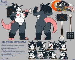 ragna_(felino), felino, 4_toes, american_opossum, angry