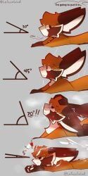 letacosalad, ailurid, angle_head_tilt_meme, anthro, bear