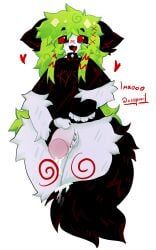 black_nails, choker, cock, cum, dick