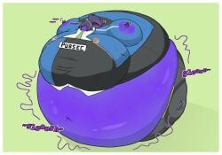 zhu_yuan, zenless_zone_zero, blueberry_inflation, immobile, spherical_inflation