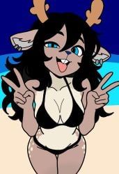 december_holiday, dess_holiday, deltarune, enpitsuguy, antlers