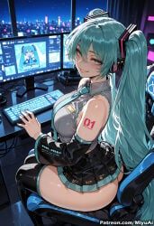 hatsune_miku, vocaloid, miyuai, 1girl, aqua_eyes