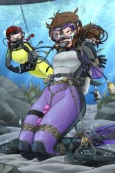 original_character, shiori_(shio-bari), original, shio-bari, 2_bodysuits
