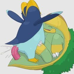 generation_4_pokemon, grotle, pokemon_(species), prinplup, nintendo