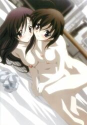 katsura_kotonoha, kotonoha_katsura, saionji_sekai, sekai_saionji, overflow_(series)