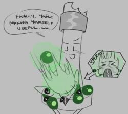 grassy_(bfdi), pencil_(bfdi), battle_for_dream_island, battle_for_dream_island_again, bfb