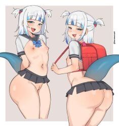 gawr_gura, hololive, hololive_english, hololive_myth, kuromaruart