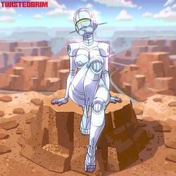 sexy_robot_(hajime_sorayama), aerosmith, heavy_metal, just_push_play, twistedgrim