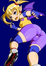 lilica_felchenerow, arcana_heart, oomaeda, ass, bat_wings