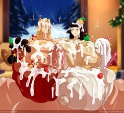 chokolatta, cream_vanilla, honey_tanaka, miss_popsicle, santa_claus