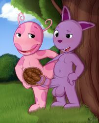 austin_(backyardigans), uniqua, backyardigans, hthfp, 1boy