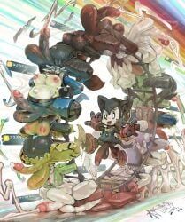 blaziken, cinderace, gardevoir, legendary_pokemon, lopunny