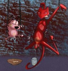 courage_the_cowardly_dog_(character), katz_(courage_the_cowardly_dog), cartoon_network, courage_the_cowardly_dog, illegaleel