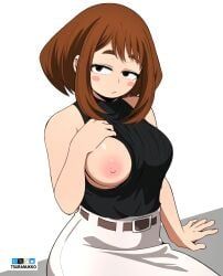 adult_ochako, ochako_uraraka, my_hero_academia, my_hero_academia_(finale), tsuranukko
