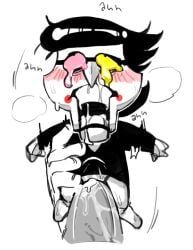 spamton_g_spamton, deltarune, crying, crying_while_penetrated, cuntboy
