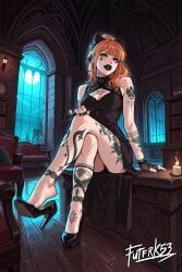 blossom_(powerpuff_girls), cartoon_network, powerpuff_girls, futfrk53, 1girl