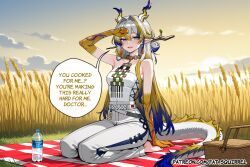 shu_(arknights), arknights, fatest_squirrel, 1girl, barefoot