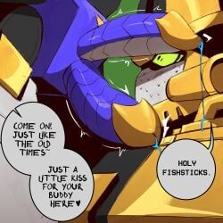 metal_cardbot, chastisedhorns, bukkake, bukkake_progression, deep_bite_(metal_cardbot)