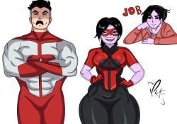 femvincible, oliver_grayson, omni-man, invincible, invincible_(tv_series)