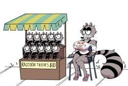 original_character, uva_the_raccoon, oc, diegutan, 1girls