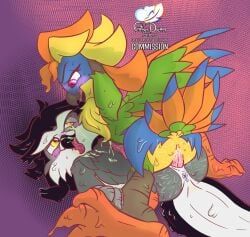 4_toes, ahe_gao, amazon_parrot, anal, anal_orgasm