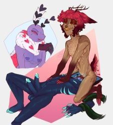 alastor_(hazbin_hotel), valentino_(hazbin_hotel), vox_(hazbin_hotel), hazbin_hotel, hellaverse
