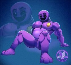 purple_guy, purple_guy_(fnaf), purple_guy_animatronic_(hoax), bite_by_night, five_nights_at_freddy's