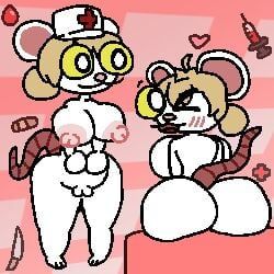 lorna_(terrible_mouse), terrible_mouse, 1girl, ass, ass_focus