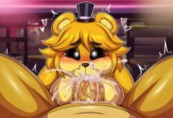 golden_freddy, golden_freddy_(fnaf), golden_fredina_(cally3d), fap_nights_at_frenni's, fazclaire's_nightclub