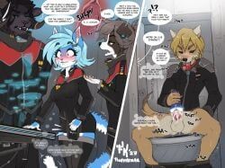 vikna_(fluff-kevlar), fluff-kevlar, fluffkevlar, anthro, black_fur