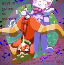 sprout_(dandy's_world), tasty_carrot_sprout, toon_(dandy's_world), vee-ster_bunny_vee, vee_(dandy's_world)