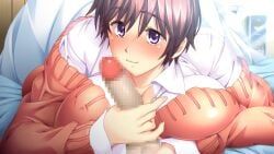 fukunaga_koharu, kyonyuu_reijou_mc_gakuen, lune, 1boy, 1boy1girl