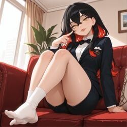 crossed, under, ahegao_ai, 1girl, at