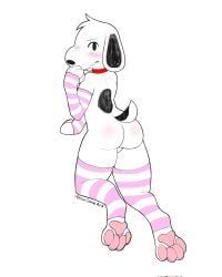 snoopy, peanuts_(comic), meowsana, anthro, ass