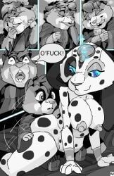 ahegao, anthro, big_breasts, bored_face, breasts