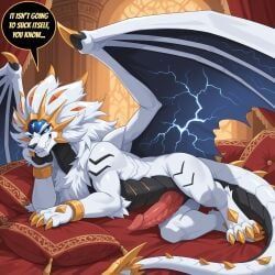 generation_7_pokemon, legendary_pokemon, pokemon_(species), solgaleo, mythology