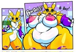 digimon_(species), renamon, bandai_namco, digimon, squeezysquisher