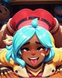 beatrix_lebeau_(slime_rancher), slime_rancher, ahe_gao, smile