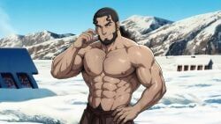 thors_snorresson, vinland_saga, abs, beard, black_hair
